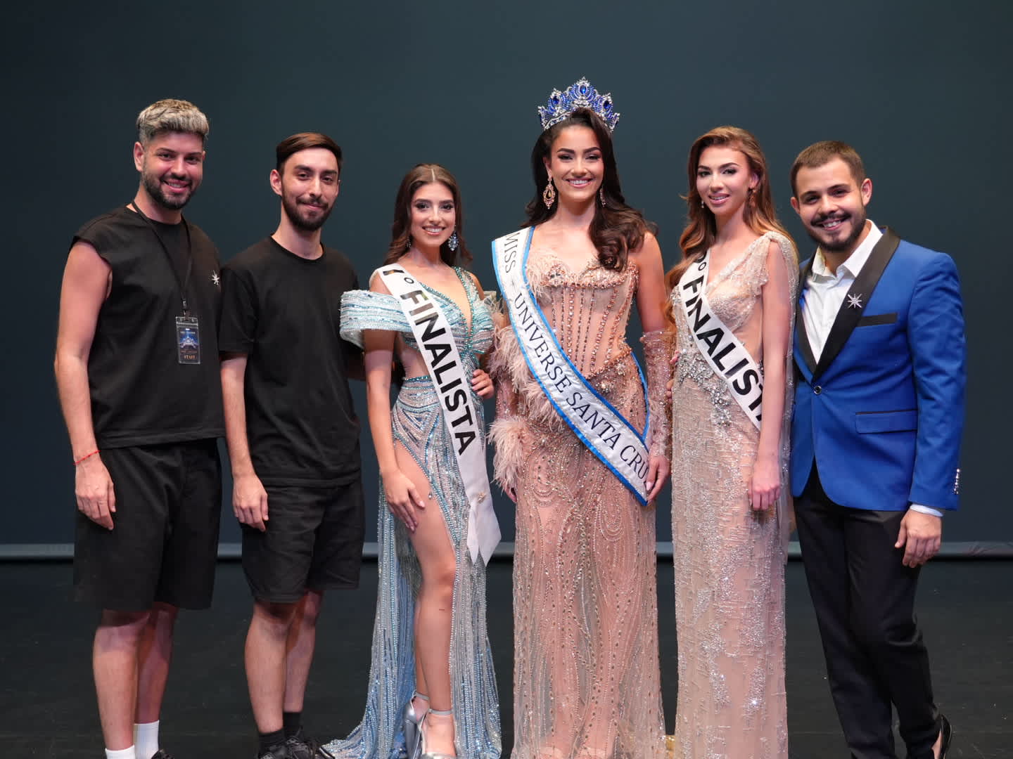 Top 3 con el presentador