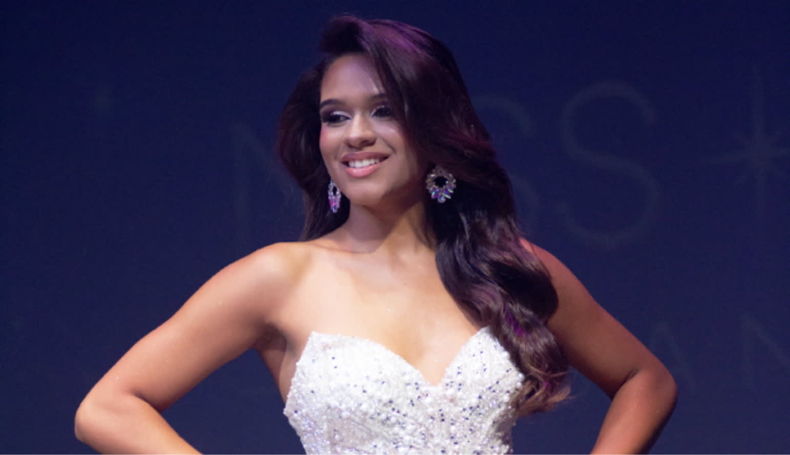 Ivanna Parra durante Miss Universe Santa Cruz 2026