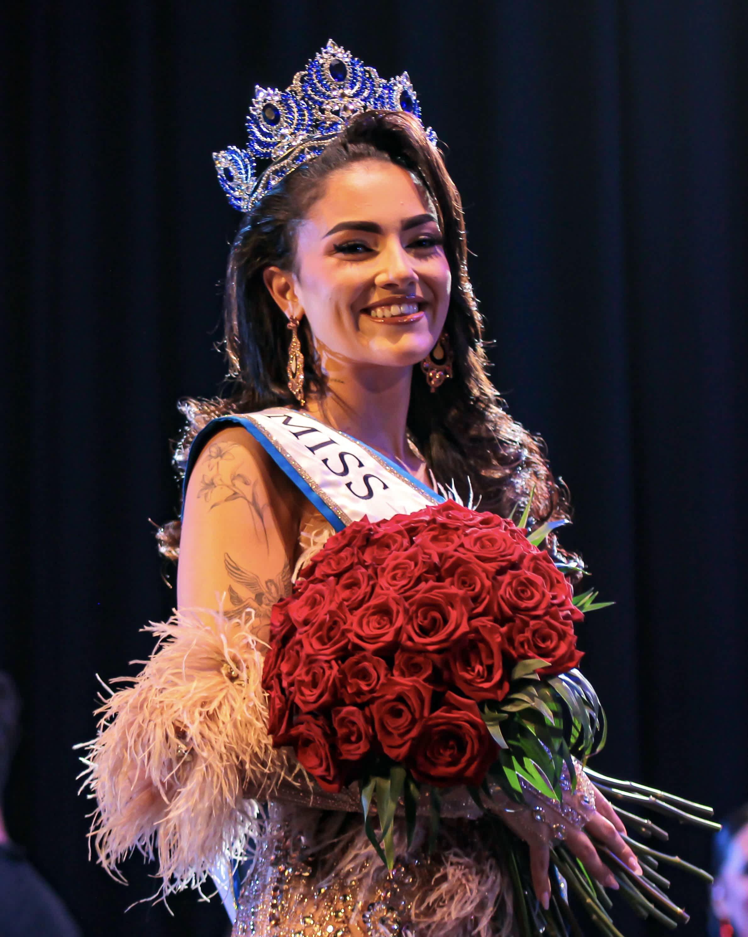 Daniela durante la gala