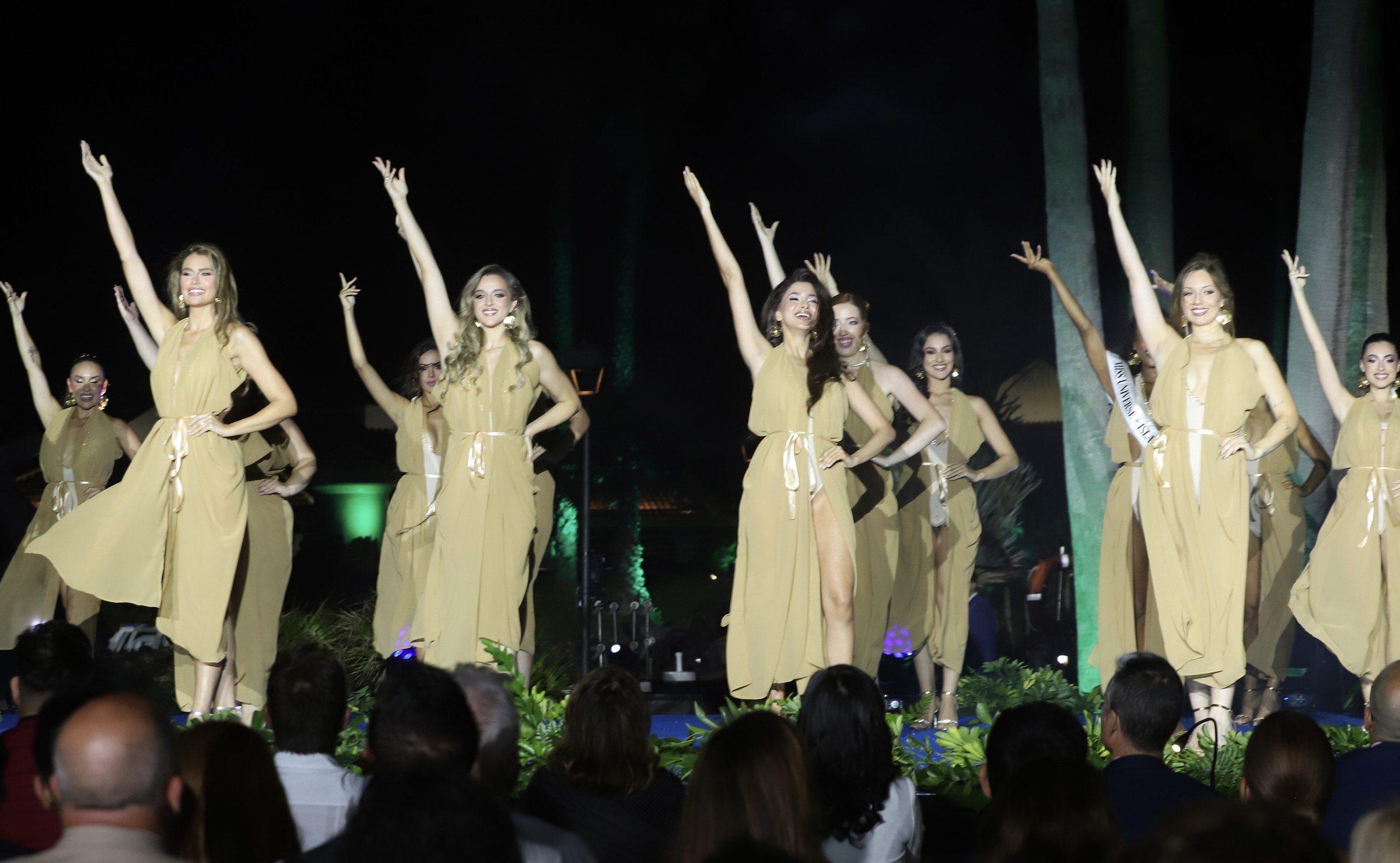 Candidatas durante la gala final de Miss Universe Spain 2026